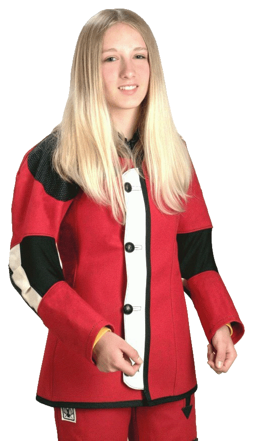 Schiessjacke Junior in Rot Schiessjacke Junior in Rot