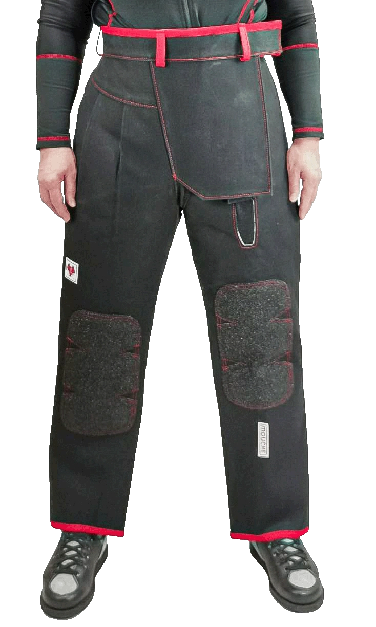 mouche_Schießhose_Germania 3D_black_front mouche_Schießhose_Germania 3D_black_front