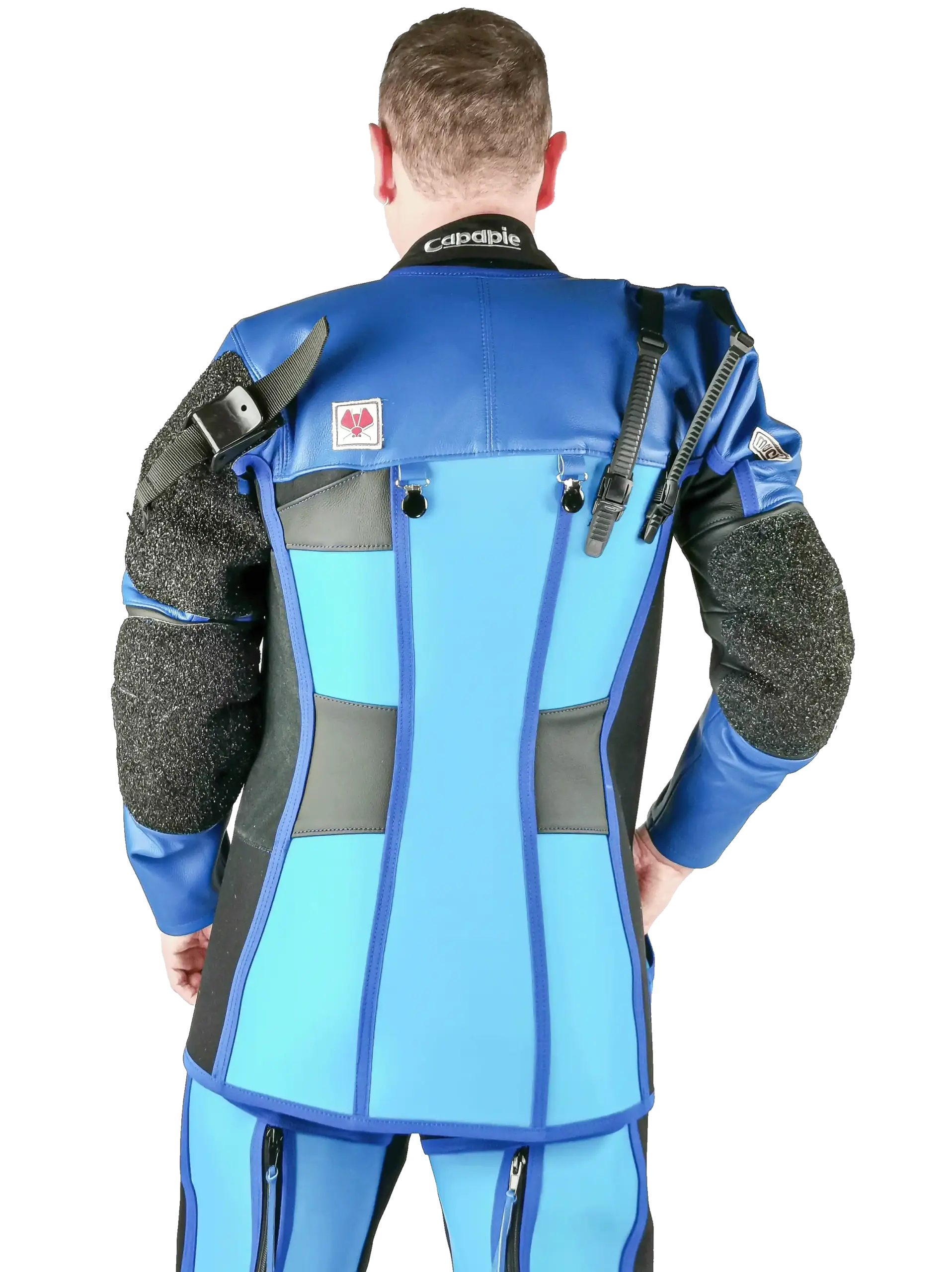 mouche_Schießjacke_Germania 3D_back_blue mouche_Schießjacke_Germania 3D_back_blue