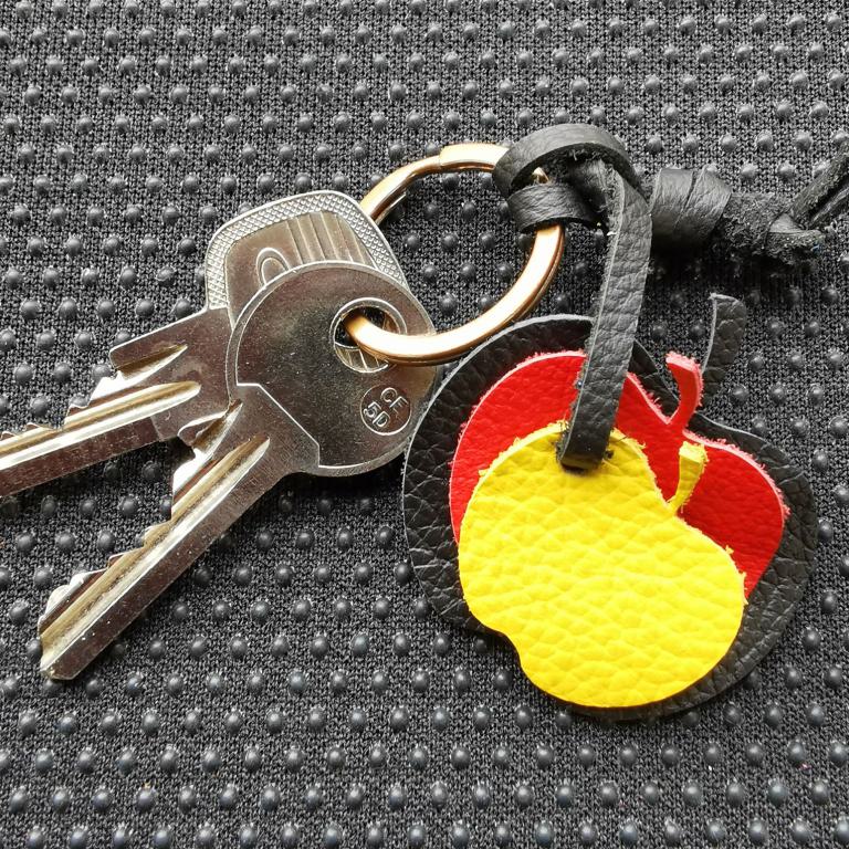 Lederanhänger "Äpfelchen"